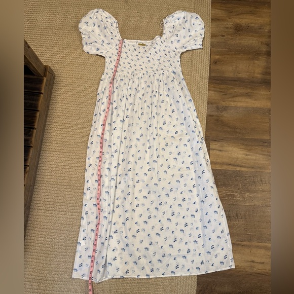 NWT Simply Southern Smocked Maxi Dress with Short Puffed Sleeves - XL - Picture 7 of 7